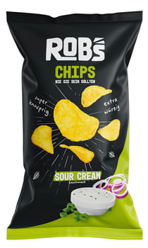Robs Chips Sour Creme 120 g