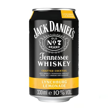Jack Daniel's Whiskey Lynchburg Lemonade 0,33l  10 % vol.