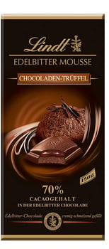 Lindt Edelbitter Mousse Chocoladen-Trüffel Tafel  150 g