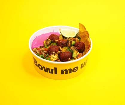 Pink Falafel Bowl(vegan)