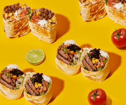 Premium Burrito Plate