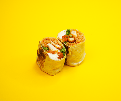 Crispy Chicken Burrito