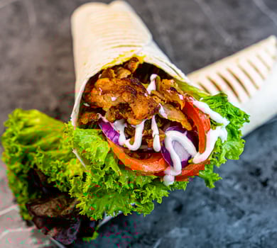 Chicken Döner Wrap