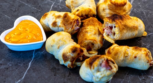 Pizzabrötchen Sucuk