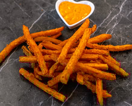 Süßkartoffeln Frites