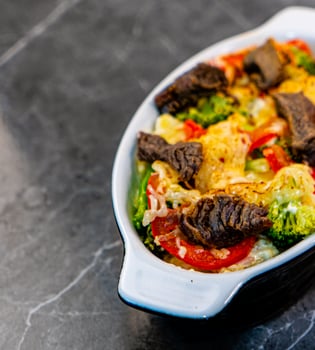 Gratin Steak Gratin Steak