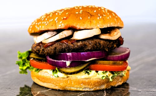 Mushroom Burger Mushroom Burger