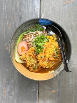 Kakiage Tempura Ramen Vegan