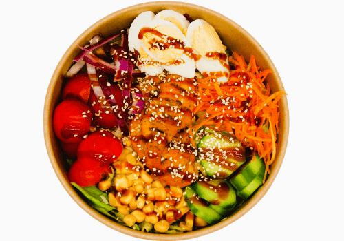 Chicken Teriyaki Salat
