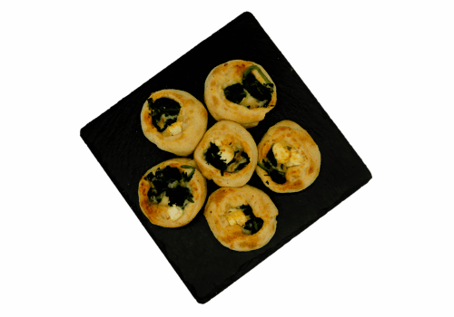 Spinat Brötchen