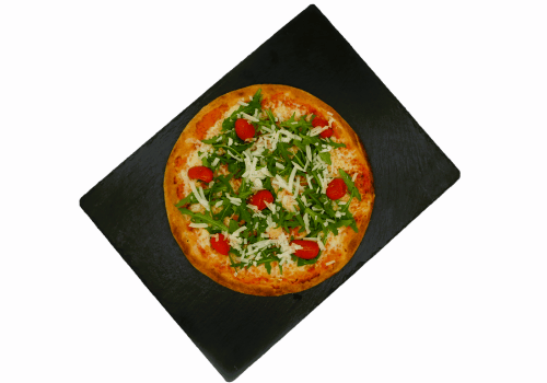 Pizza Rucola Tomaten