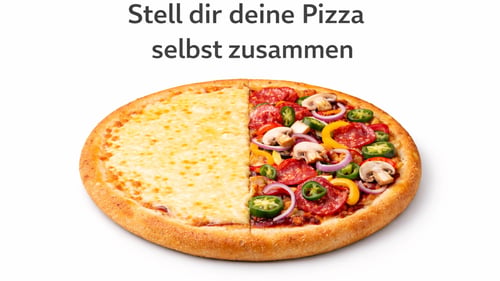 Pizza nach Wahl