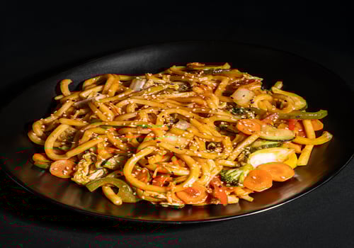 73.Udon-Nudeln Gemüse