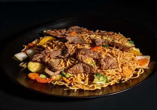 70.Nudeln Rindfleisch