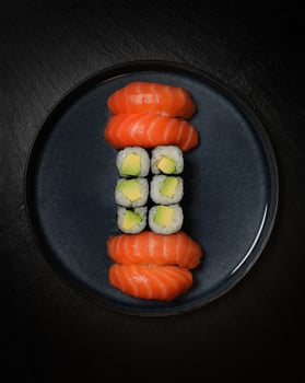 2.Salmon & Avocado Box 