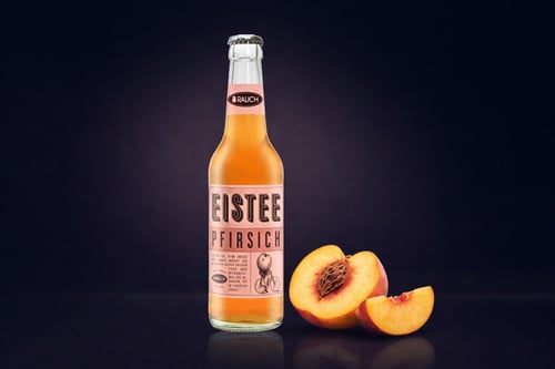 Eistee Pfirsich Eistee Pfirsich