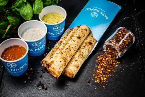 Papa Grissini & Crust Dips