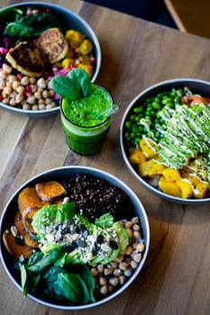 Kebap-Bowl (vegan)