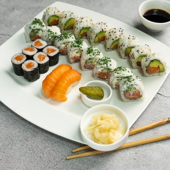 Menü Lachs 