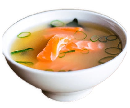 Lachssuppe