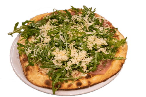 Pizza Parma e Rucola groß
