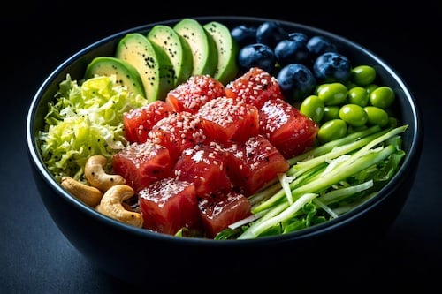 Raw Tuna Poke Bowl