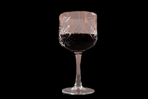 Glas Rotwein Primitivo