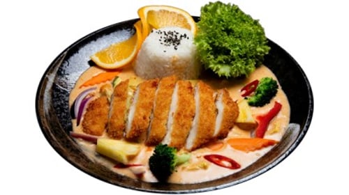 M15 Gebackenes Hähnchenbrustfilet Curry M15 Gebackenes Hähnchenbrustfilet Curry