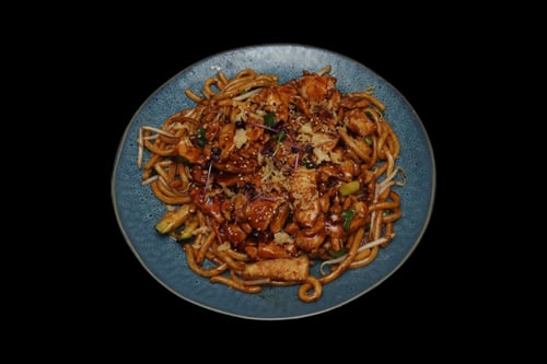 B207. Chicken Udon Nudeln