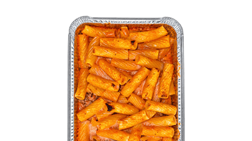 Pasta mit Tomaten-Sahnesauce