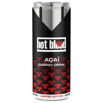 Hot Blood Energy Acai 0,25L