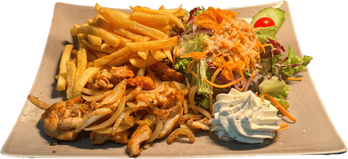 Gyros vom Hähnchen