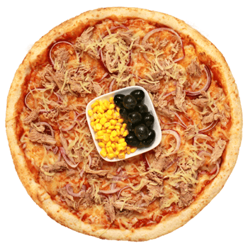 Pizza Tonno-Olive