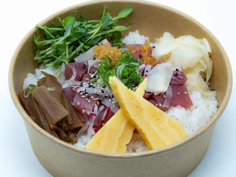 Chirashi Bowl Thunfisch Chirashi Bowl Thunfisch