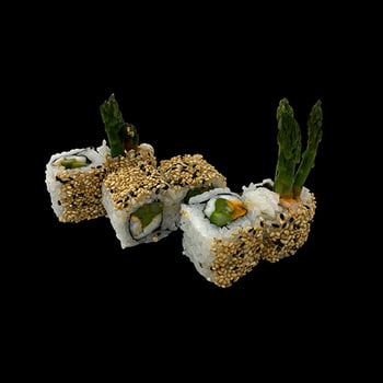 Garnele Thaispargel Roll Garnele Thaispargel Roll