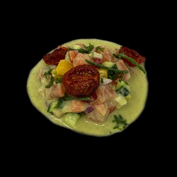 Ceviche vom Lachs Ceviche vom Lachs