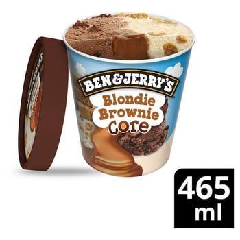 Ben&Jerry‘s Blondie Brownie Core 465 ml