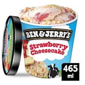 Ben&Jerry’s Strawberry Cheesecake  465 ml