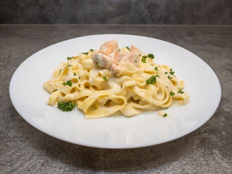 Tagliatelle Salmone Tagliatelle Salmone