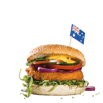 Australische Kipburger