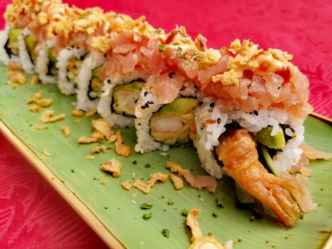 O15.B Las Vegas Roll mit Lachs O15.B Las Vegas Roll mit Lachs