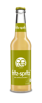 fritz-spritz bio-apfelschorle 0,33l