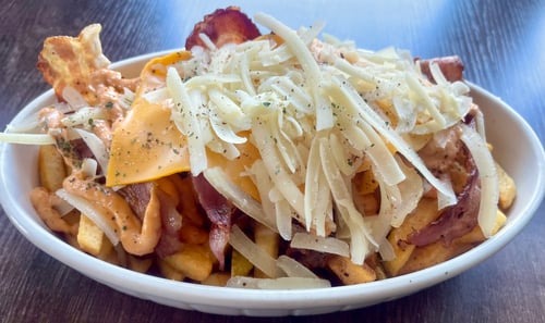 92. BACON CHEESE FRIES