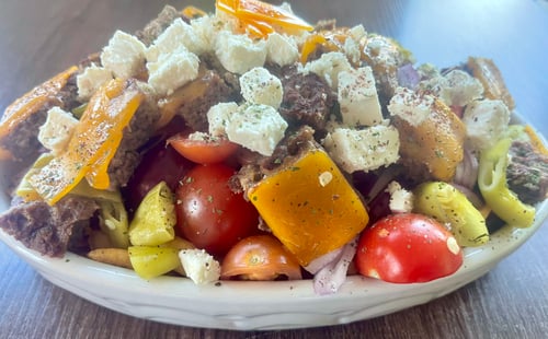 93. FRIES CHEESE BURGER 