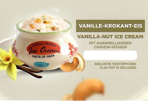 Vanille-Krokant-Eis
