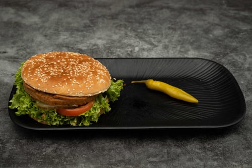 Falafel Burger einzeln Falafel Burger einzeln