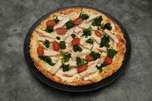 Pizza Chicken-Spinat Pizza Chicken-Spinat