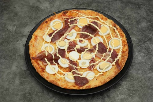 Pizza Bacon Hollandaise