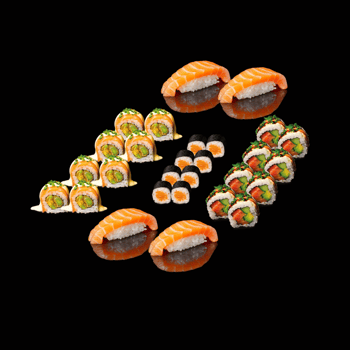 Lachs Bento