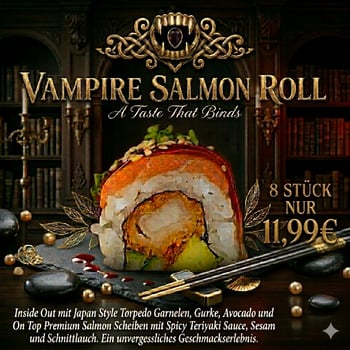 Vampire Salmon Roll